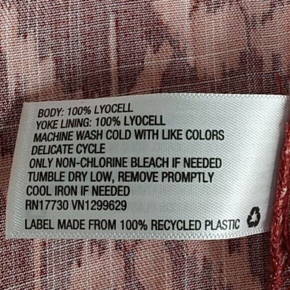 Women's Long Sleeve Button-Down Shirt | Knox Rose  | Large - Picture 13 of 13